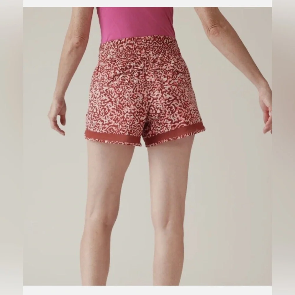 Athleta Mesh Racer Run High Rise 3" Short ☀️ - Picture 3 of 9